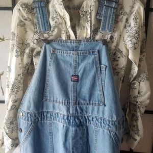 Unionbay bib overalls, sz large, 117